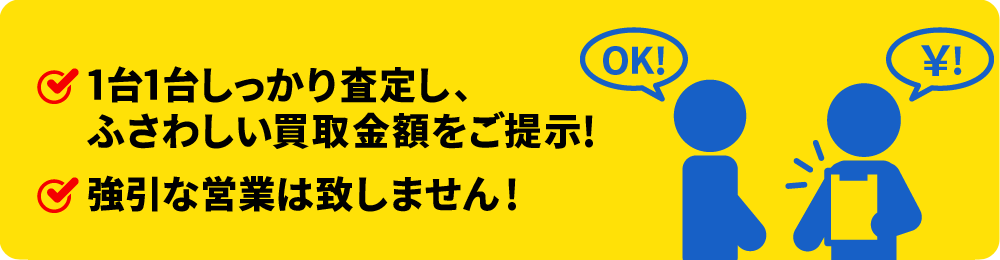 査定額のご案内